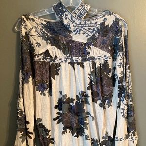 Free People Bainbridge Cold Shoulder Top